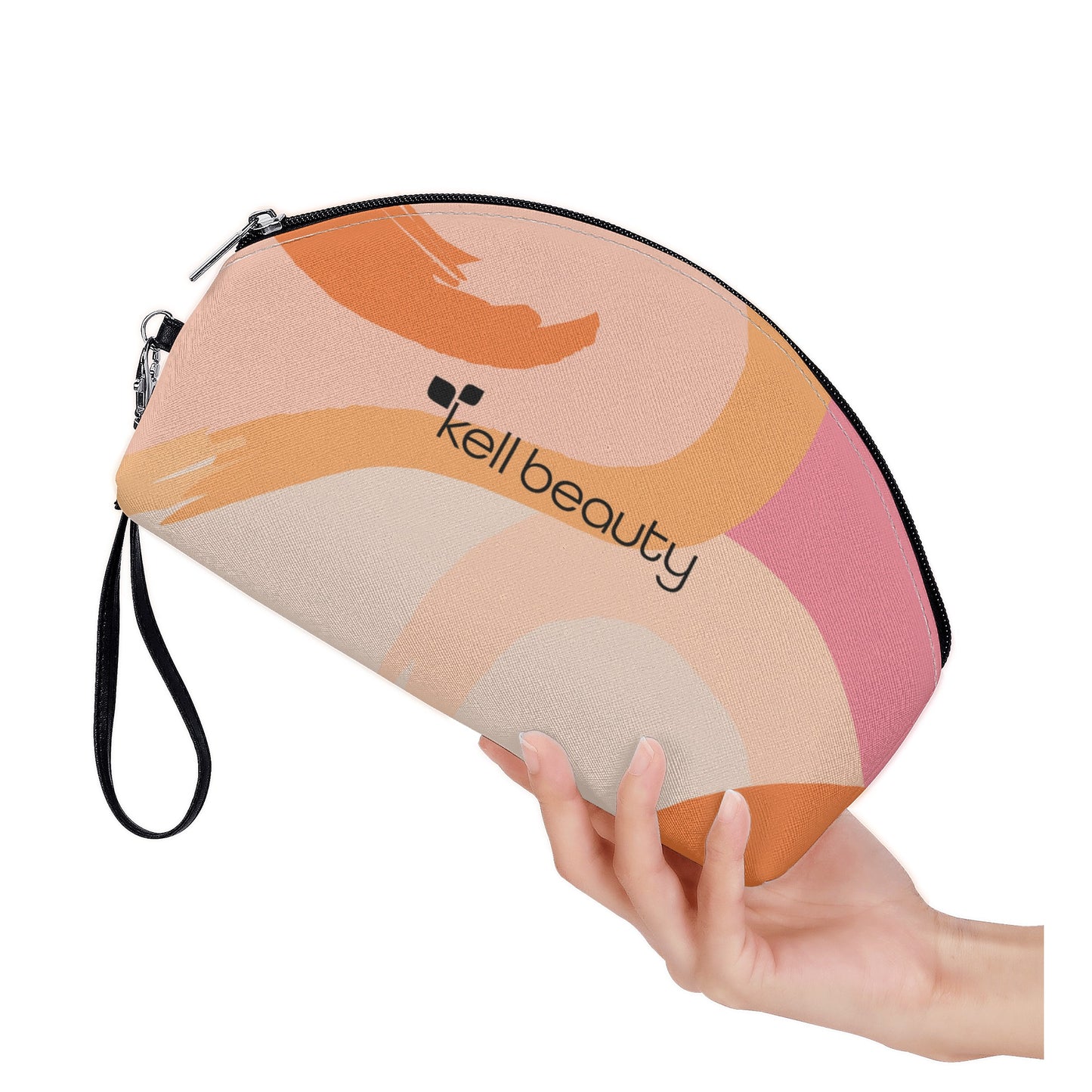 Kell Beauty Classic Curved Large Cosmetic Bag