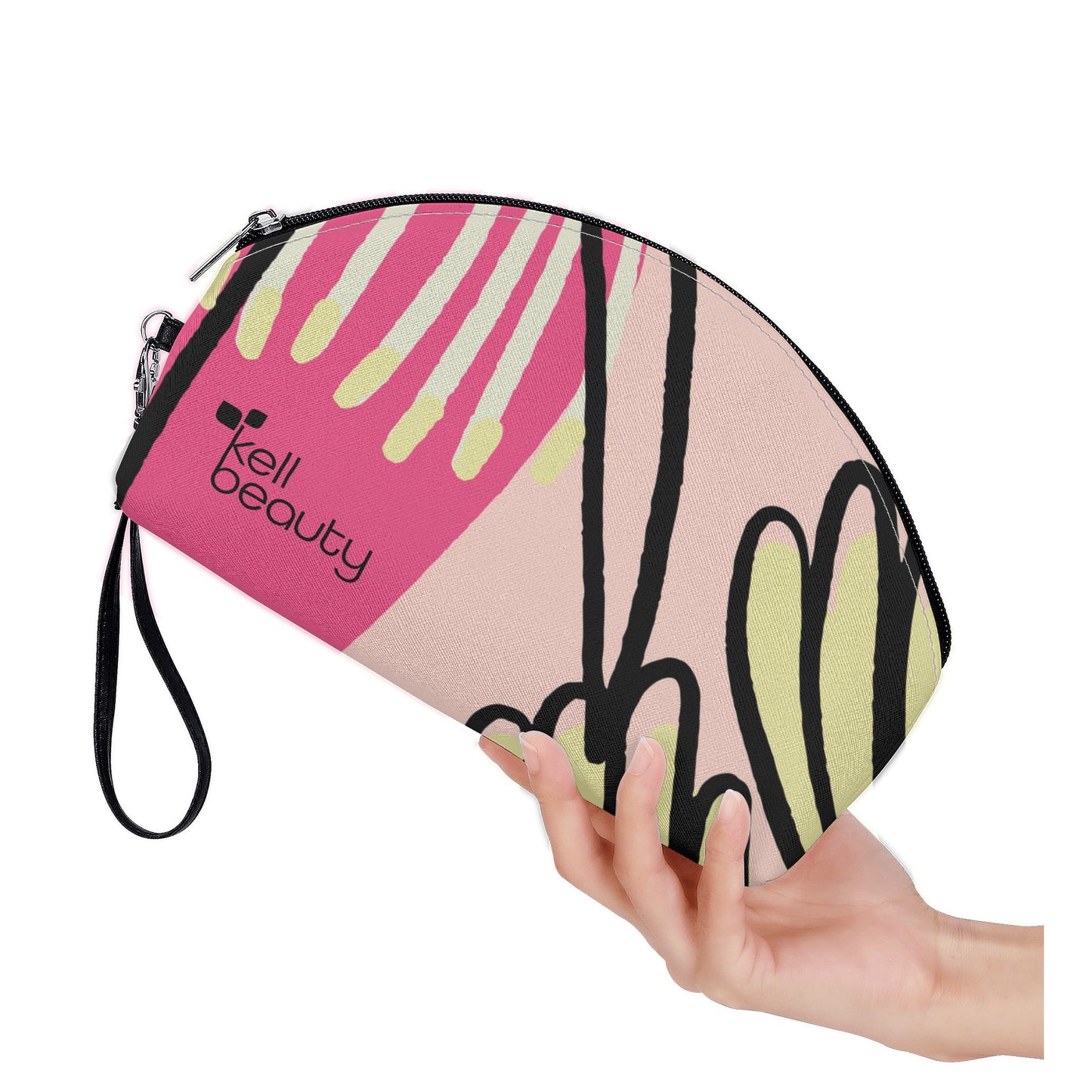 Kell Beauty Vivid Curved Large Cosmetic Bag