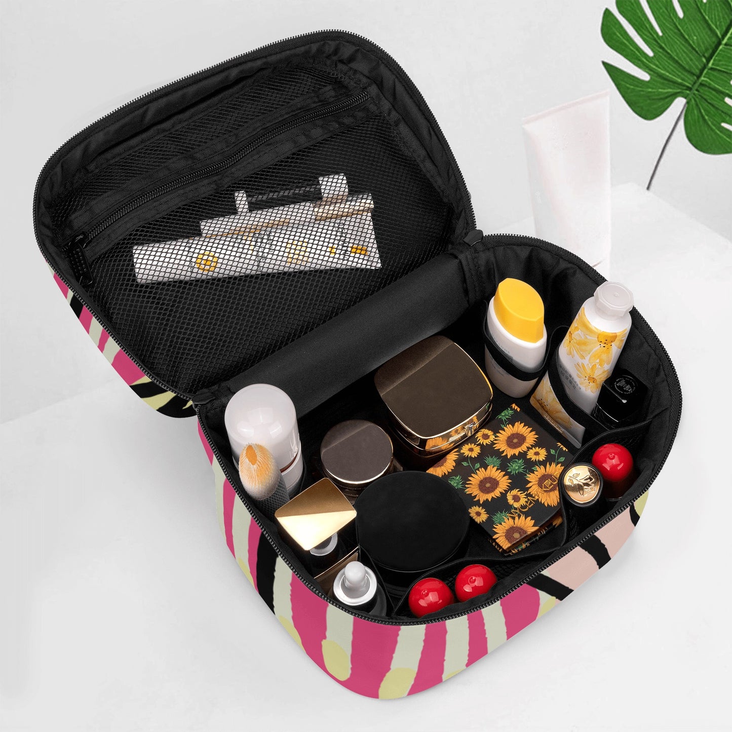 Kell Beauty Vivid Zip Top Cosmetic Bag